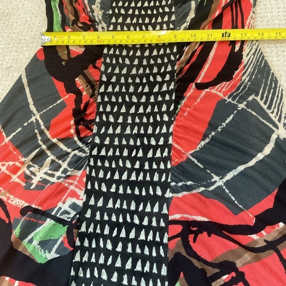 Paul Smith Abstract Mixed Print Sleeveless Mini Dress Size Medium Multi Color - Picture 8 of 10